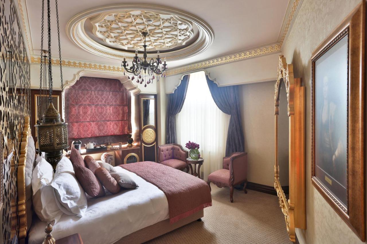 Daru Sultan Hotels Galata Isztambul Kültér fotó A suite at the hotel