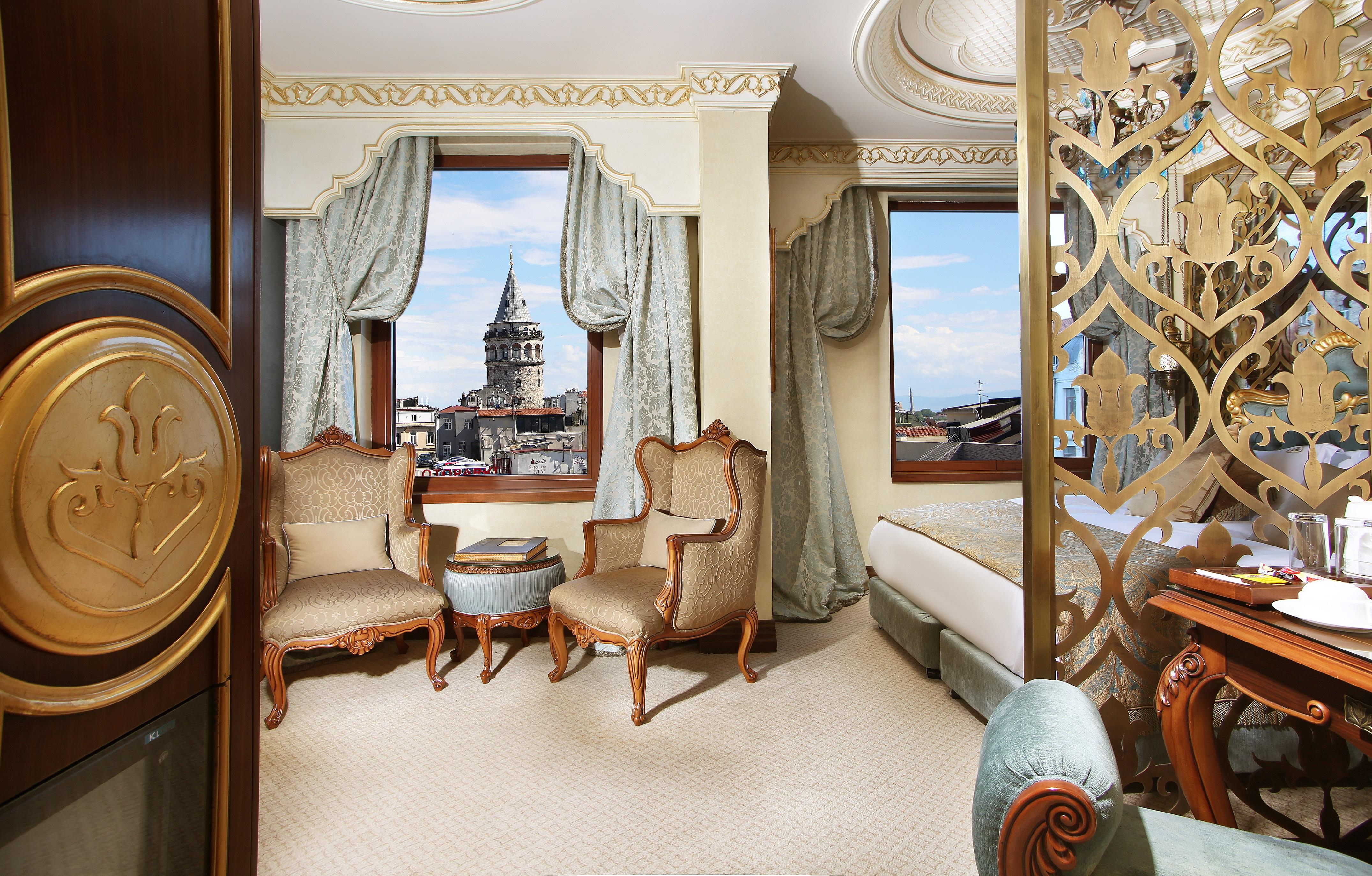 Daru Sultan Hotels Galata Isztambul Kültér fotó A suite at the Four Seasons Hotel Istanbul