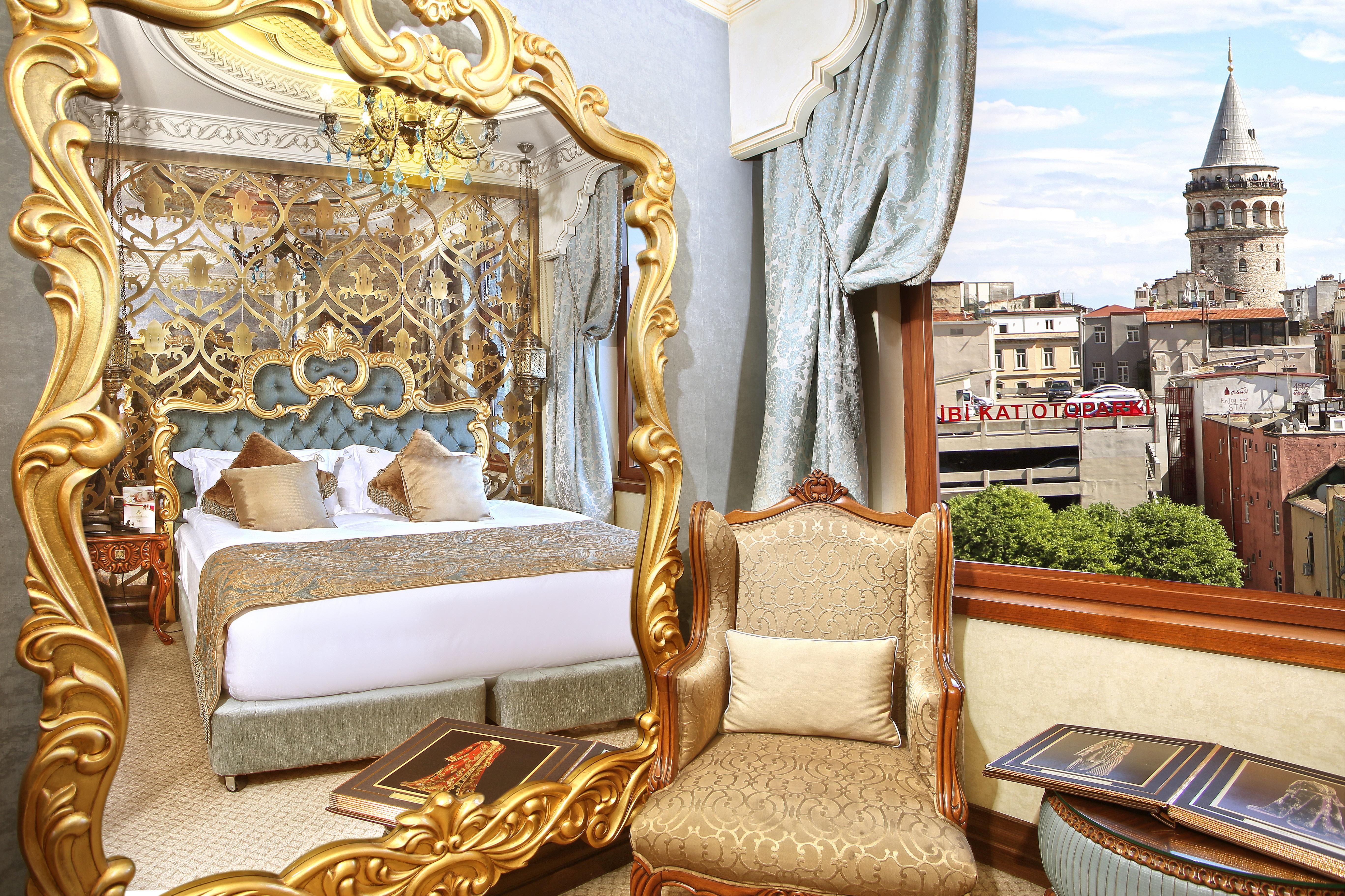 Daru Sultan Hotels Galata Isztambul Kültér fotó A room at the hotel