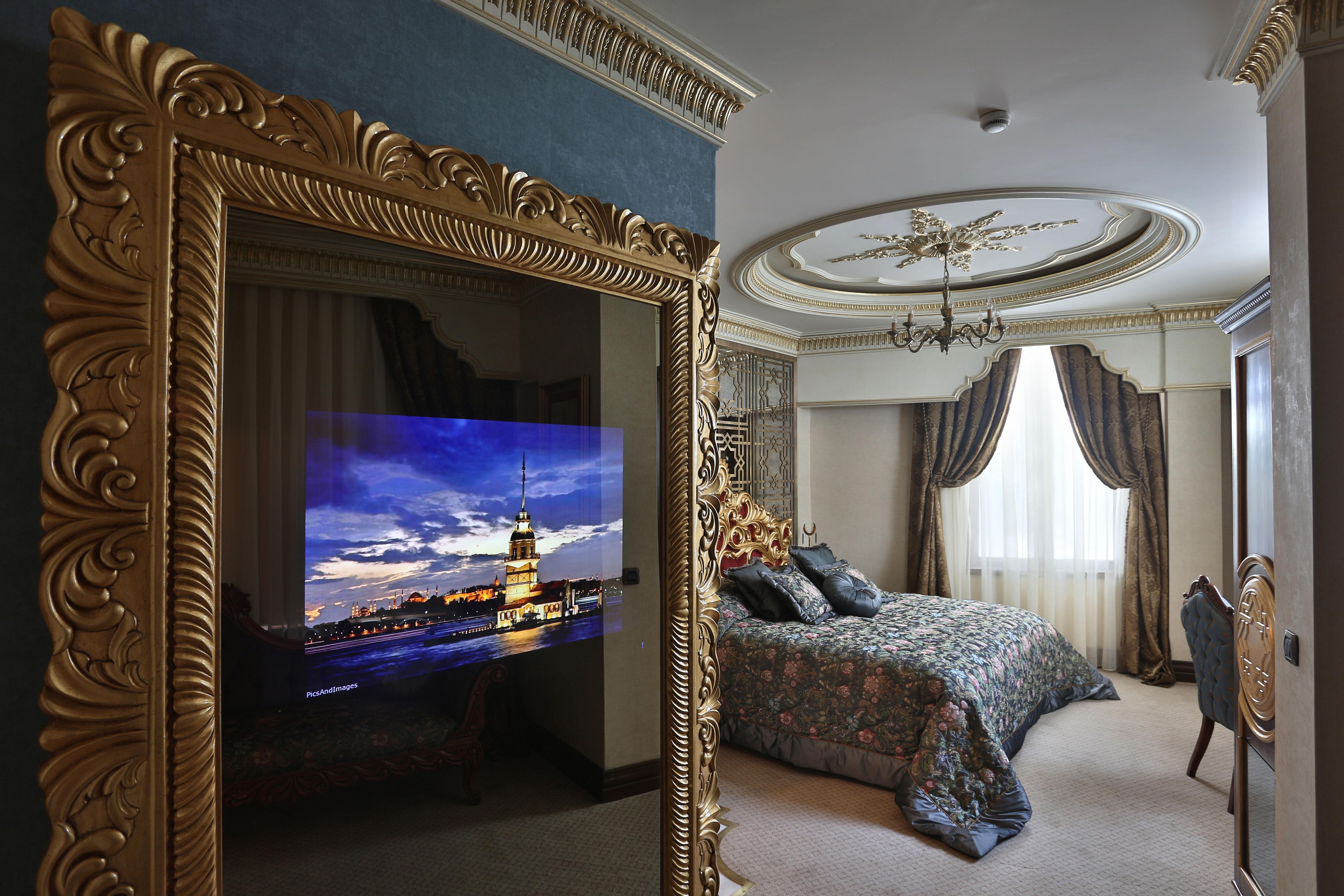 Daru Sultan Hotels Galata Isztambul Kültér fotó A rear projection television