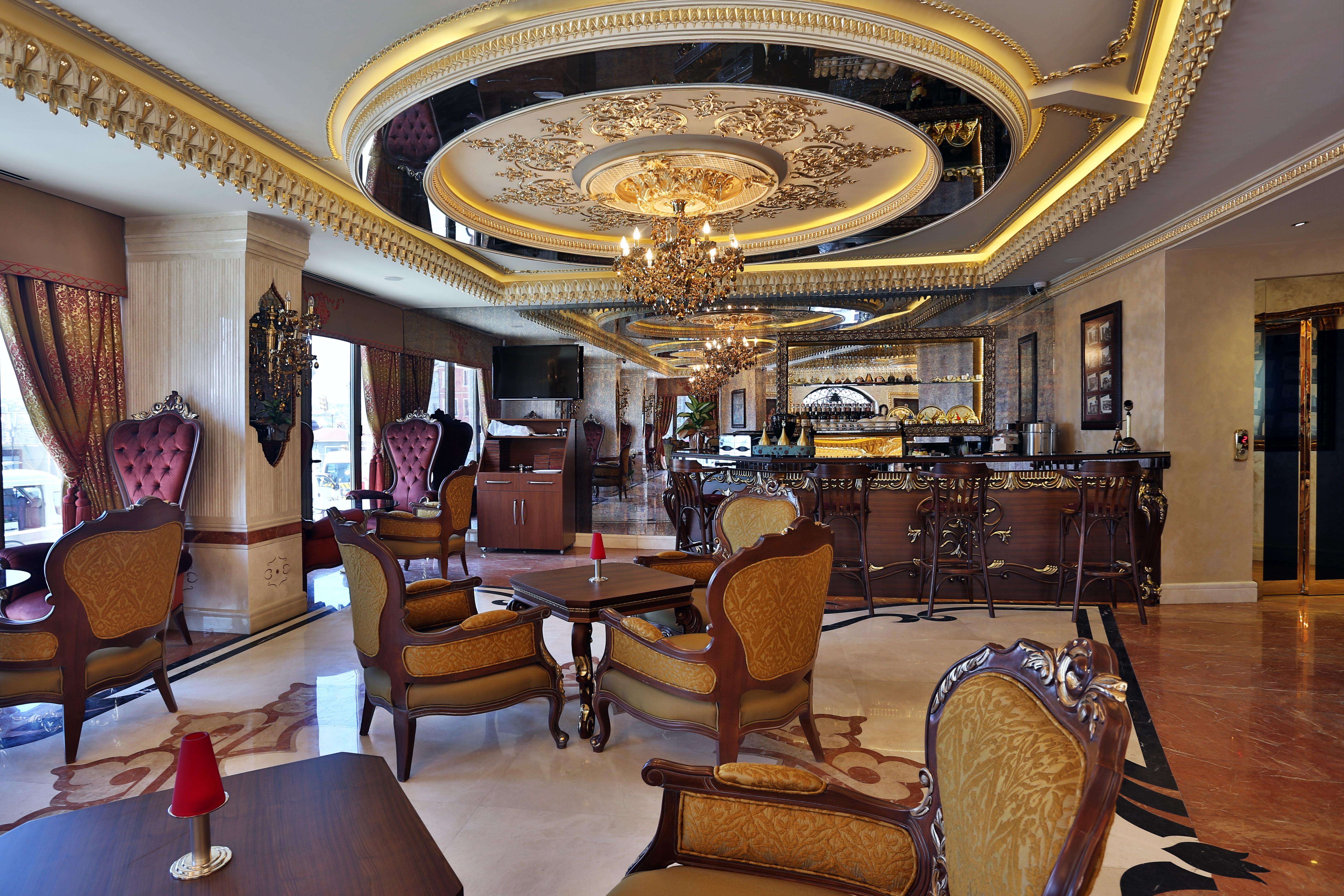 Daru Sultan Hotels Galata Isztambul Kültér fotó The lobby of the hotel