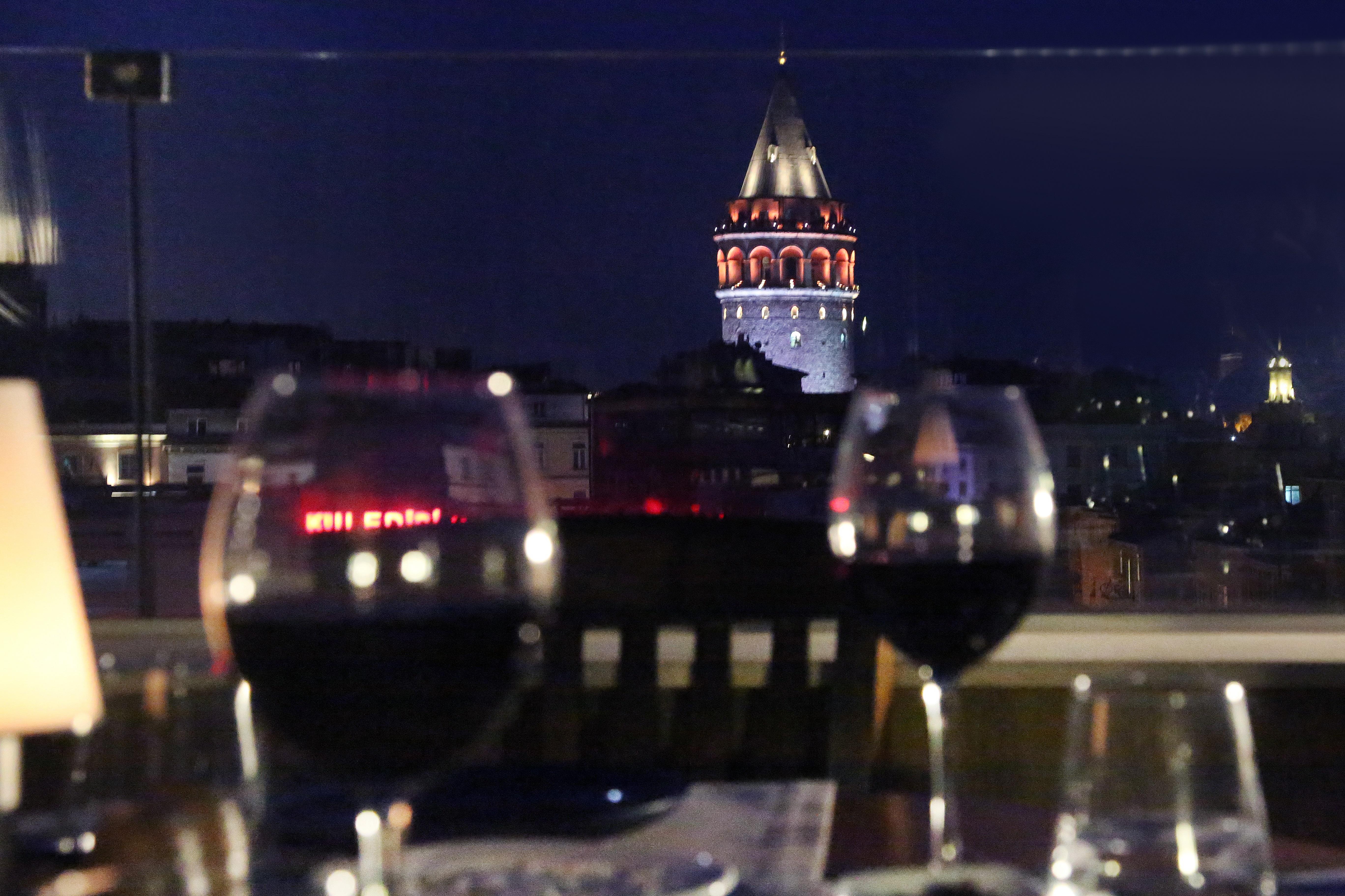 Daru Sultan Hotels Galata Isztambul Kültér fotó Wine in Istanbul