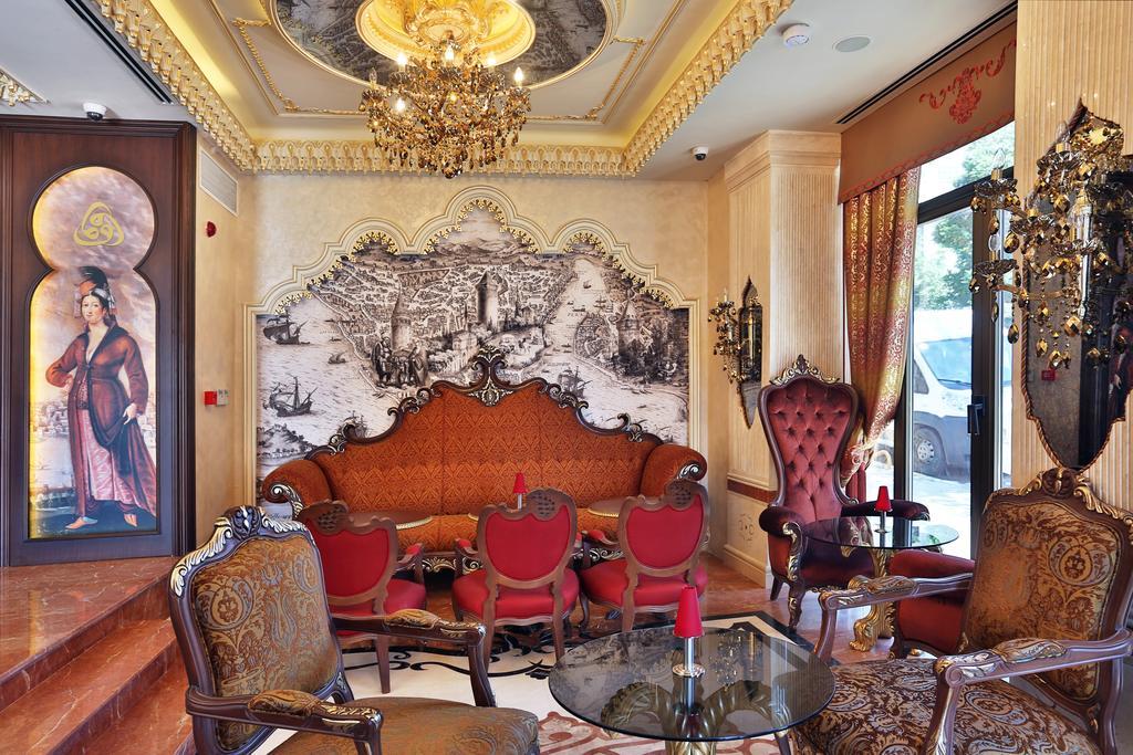 Daru Sultan Hotels Galata Isztambul Kültér fotó Lobby