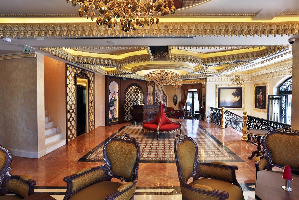 Daru Sultan Hotels Galata Isztambul Kültér fotó The lobby of the hotel