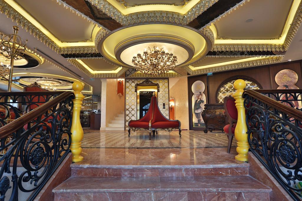 Daru Sultan Hotels Galata Isztambul Kültér fotó The lobby of the hotel