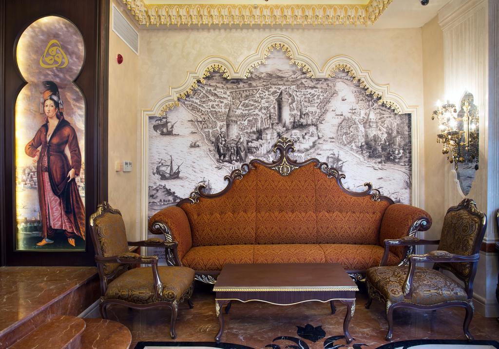 Daru Sultan Hotels Galata Isztambul Kültér fotó Interior of the hotel